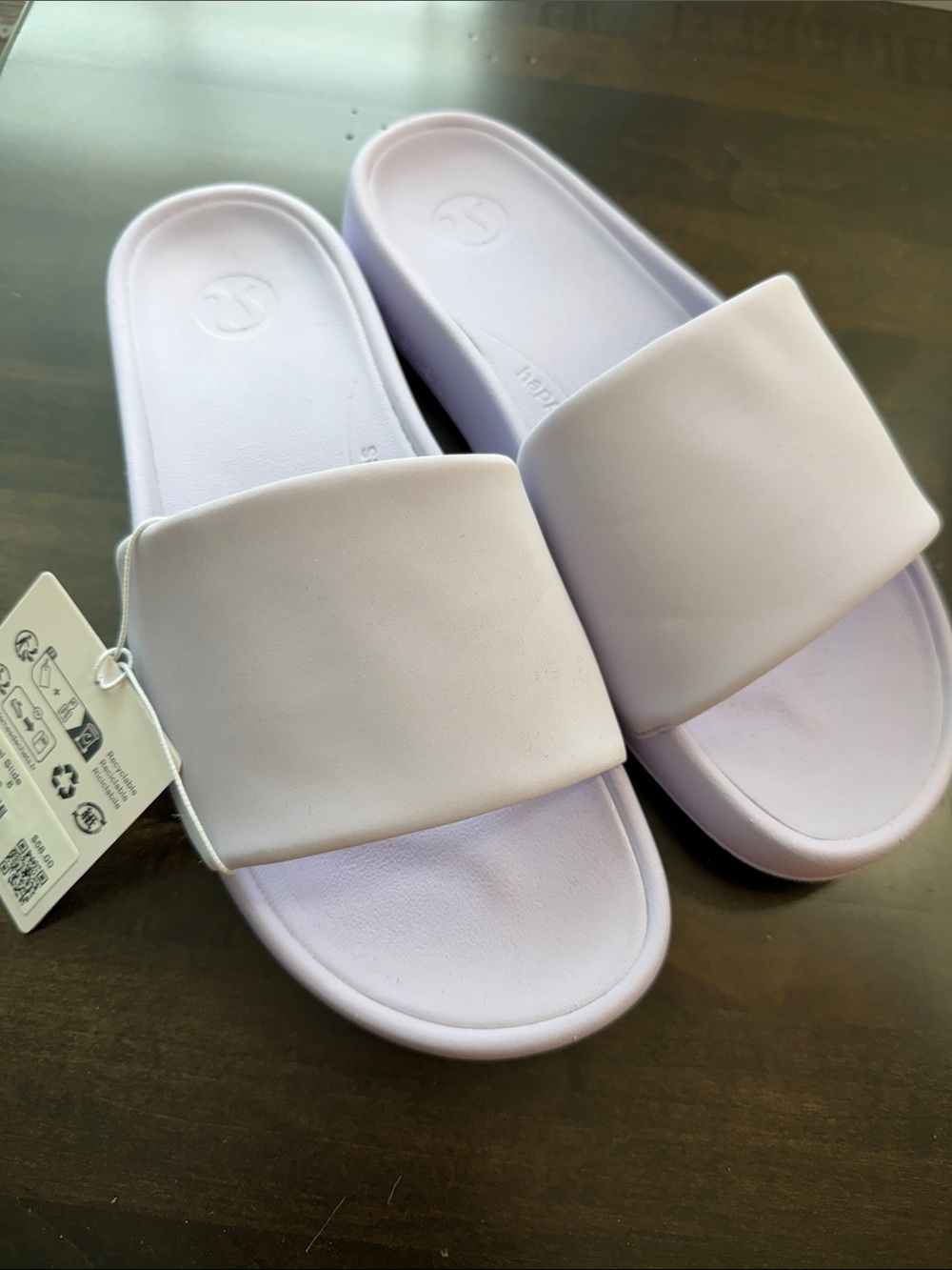 Lululemon Women’s restful Slide Sandals in Light Lavender